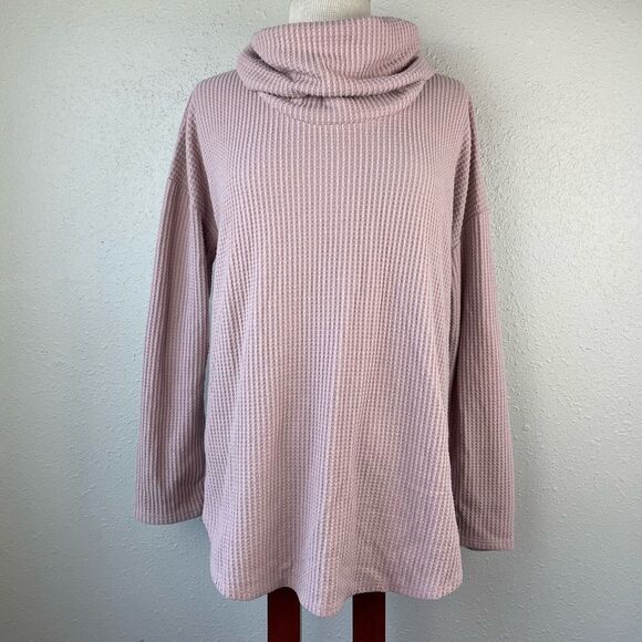 Loft Cowl Neck Sweatshirt Size L EUC - Picture 1 of 6